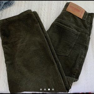 harry dickson green corduroy vintage jeans ✨